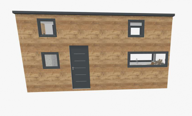 Construction 3D, Lézigneux, FOREZ TINY HOUSE