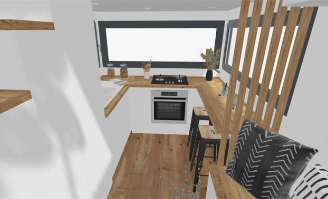 Construction 3D, Lézigneux, FOREZ TINY HOUSE